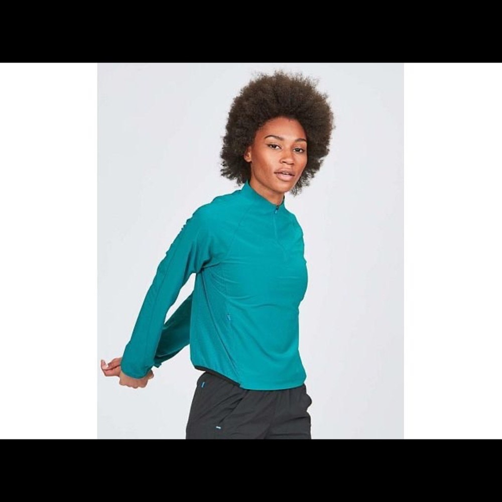 Janji Transit Tech Quarter-Zip Top - size S - Picture 2 of 6